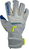 Reusch Attrakt Gold X Evolution Cut Finger Support 5270950 6006 yellow grey front